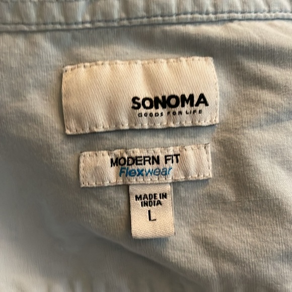 Men’s Light Blue Button Down Shirt - Picture 5 of 6